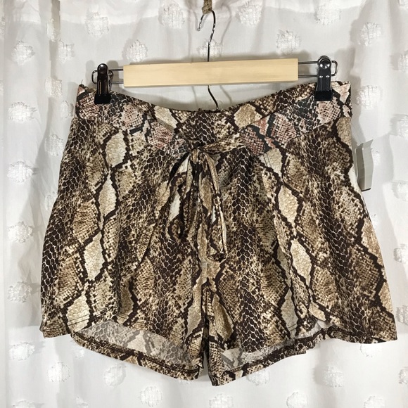 eye candy Pants - EYE CANDY MEDIUM SHORTS - VINTAGE BROWN